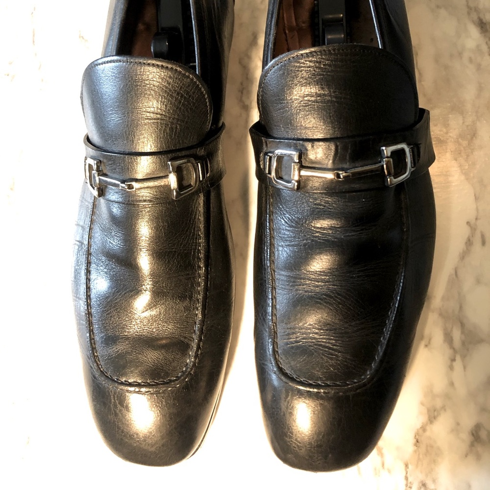 Authentic Gucci Horsebit Leather Loafers